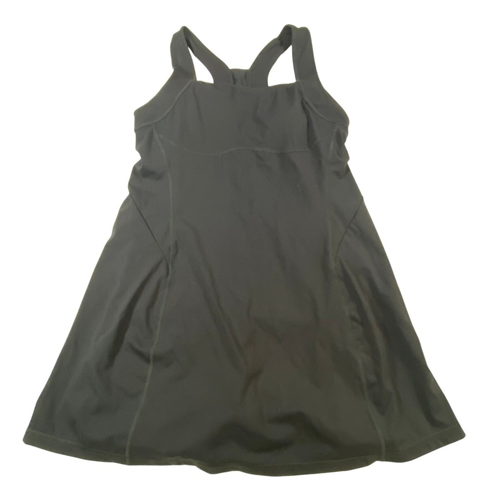 Sweaty Betty London Black Active Tennis Dress‎ Built-in Shorts SB9287B US 8
